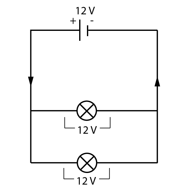 voltage in parallel