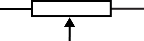 potentiometer symbol