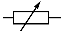 variable resistor symbol