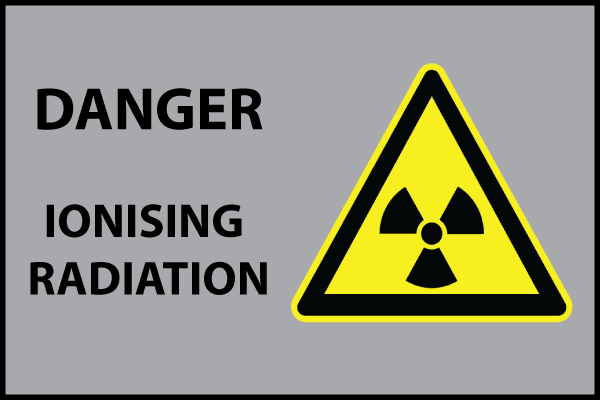 radioactivity warning