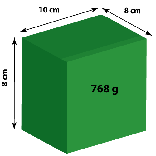 green plastic block