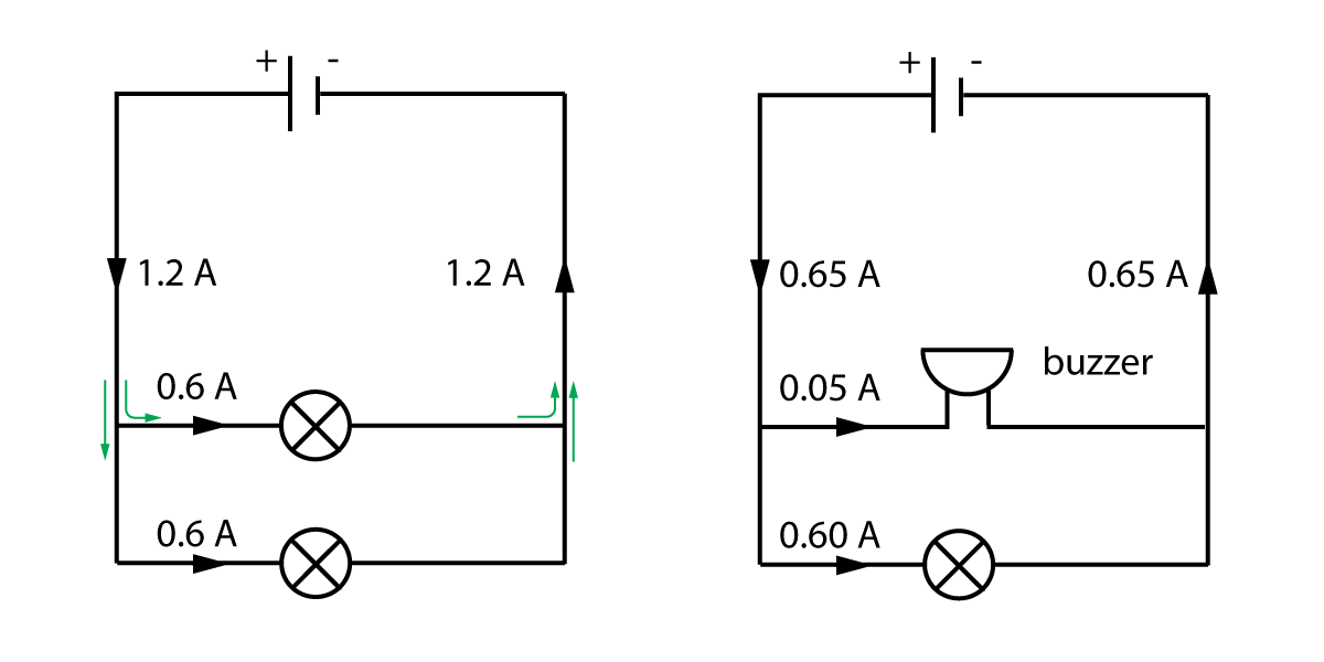 current in a parallel circuit