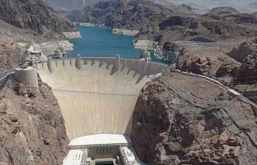 Hoover Dam hydroelectric plant