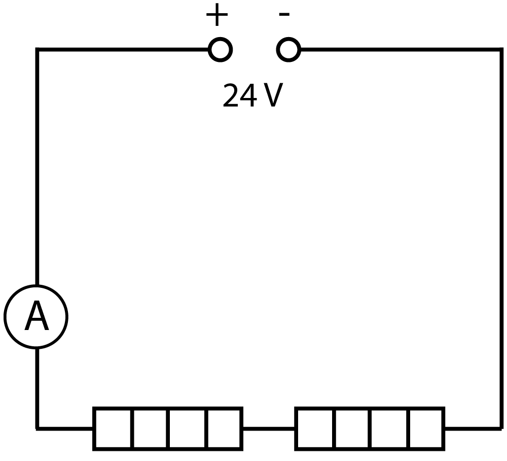 LDR and resistor in series